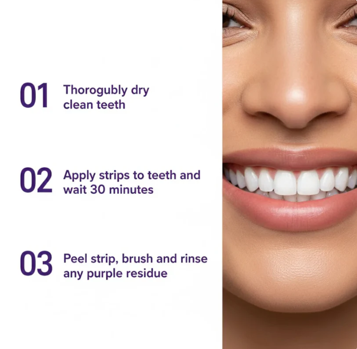 Purple Whitening Strips